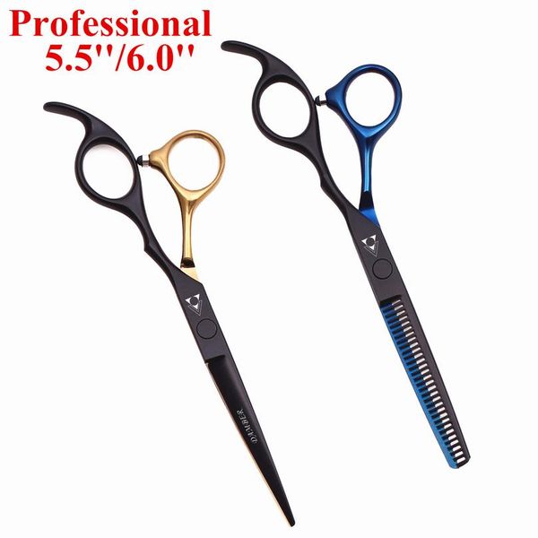 

hair scissors 5.5 6.0 professional hairdressing scissors thinning barber scissor set hair cutting scissors 440c japan st bbydsm
