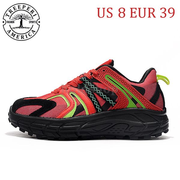 

us 8 eur 39 treeperi chunky 10 running shoes gym red for men women sports sneakers