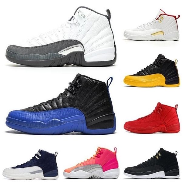 

дешевые топ 12s jumpman gym red плей international flight mens basketball обувь зима черный cny fiba мичиган 12 топ дизайнерские кроссовки