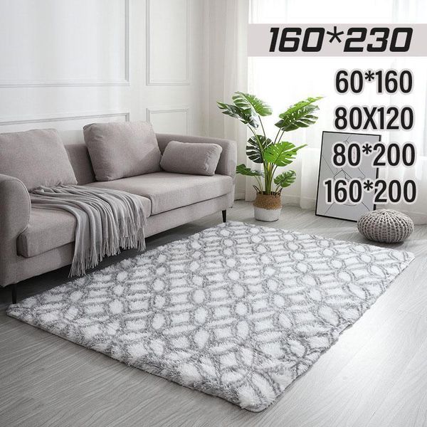 

thick carpet for living room plush rug children bed room fluffy floor carpets bedside home decor rugs non-slip soft velvet mat1