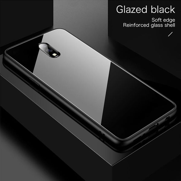 

роскошные зеркала закаленное стекло телефон случае для oneplus 7т 7 pro 6 6т 5 5т силиконовые защитная крышка для oneplus 7 6 jlljpy net_sto