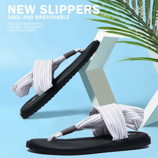 

sandals women 3 color vintage sandal happy comfy women flip flop flats femmes sandales beach vacation sandalia shoes 36-44 0928, Black