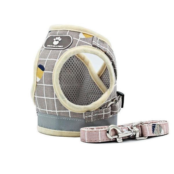 

pet dogs harnesses jacket collar for small dog leashes reflective adjustable pet walking leads harness for dog supplies wmtpaf
