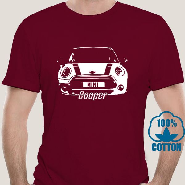 

0671d mini cooper custom plate t-shirt personalised car gift tee s - xxxl summer tee shirt sport hooded sweatshirt hoodie