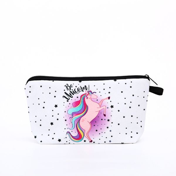 

women be unicorn makeup bags 3d printed zipper cosmetic bag lovely small and exquisite wash selling 6gc j1