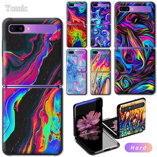 

samsung для футляр galaxy z флип 6,7" black мобильный телефон сумка крышка fun личность моды новизны zflip 5g pc защиты оболочки