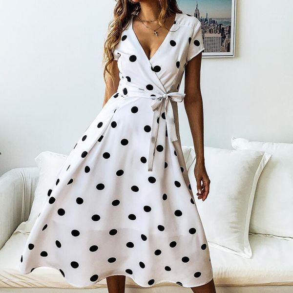 

2019 summer leisure printing dress1, Black;gray