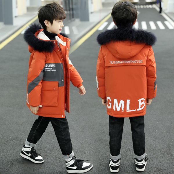 

boys' winter 2020 children's cotton padded clothes, Blue;gray