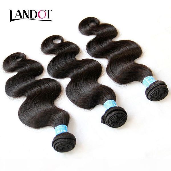 

unprocessed virgin peruvian hair body wave 100% human hair weaves bundles peruvian body wavy hair extensions 3pcs lot nature color dyeable, Black