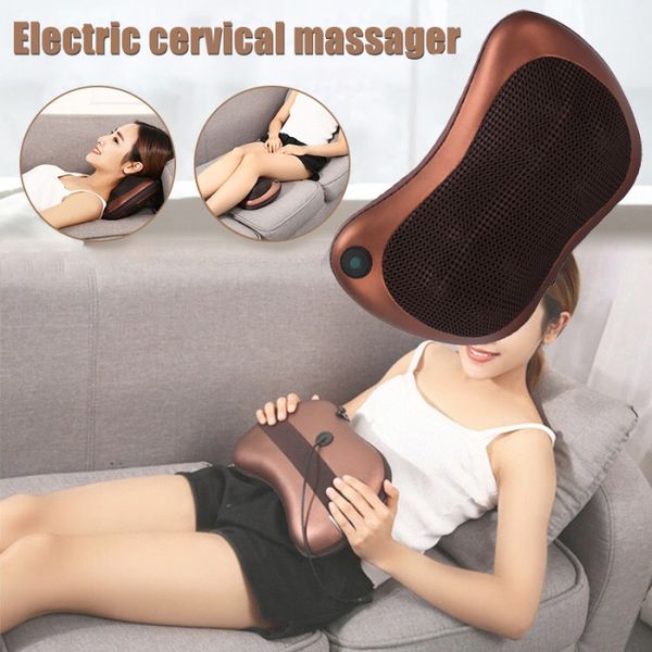 

other health care items arrival multifunctional massage pillow electric massager for neck back waist leg stress relief body