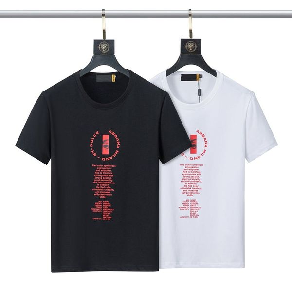 

men's t shirts fashion tees for men cotton mens off clothing t-shirt round collar billionaire man summer short sleeve black white the, White;black