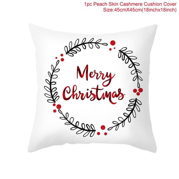 

олень santa claus cushion coushion coverry рождественские украшения для дома рождественский орнамент navidad 2020 xmas goms новый год 2021 j