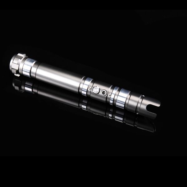 

trexsaber smooth swing lightsaber rgb foc blaster sword for skywalker 6 sound fonts 1 inch christmas juguetes- only hilt q0113