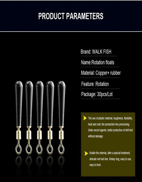 

30 шт. / лот 19 мм поплавок отдых рыболовные шестеры блокировка ротация дрейфа боббер резина все для рыболовных аксессуаров и поставщик jlll