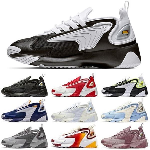 

triple black m2k tekno zoom 2k sport sneakers for men women casual shoes blakc white creamy white race red mens outdoor trainer 36-45 gd3s