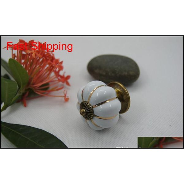 

4*4*4 cm kitchen cabinets knobs bedroom cupboard drawers 7 colors ceramic door pull qylmwg packing2010