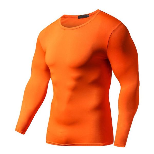 

summer and autumn men's running t-shirt long sleeve kg-8, Black;blue
