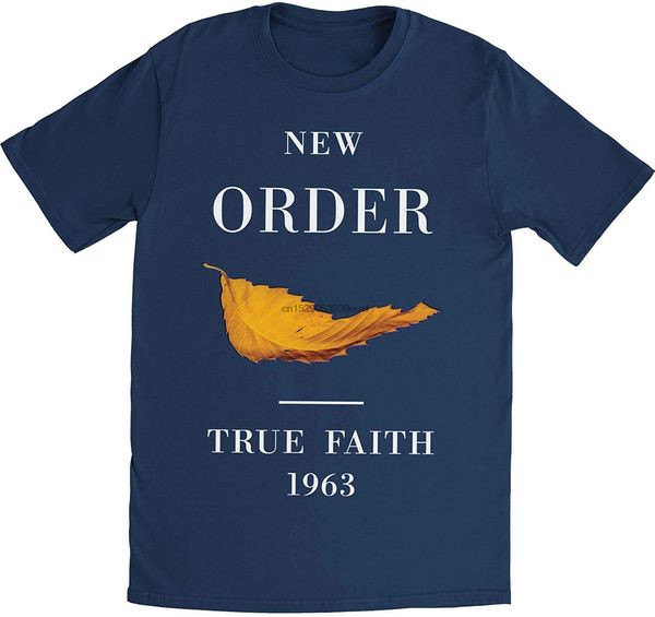 

new order true faith fitted jersey tee (xl) cool blue tee shirt fashion 100% cotton t-shirt sport hooded sweatshirt hoodie