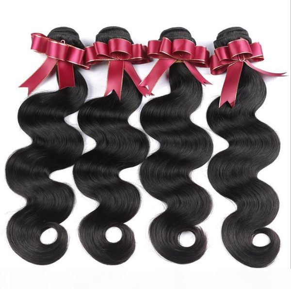 

lady human hair bulks 9a brazilian body wave human hair virgin remy natural black for balck women fzp219