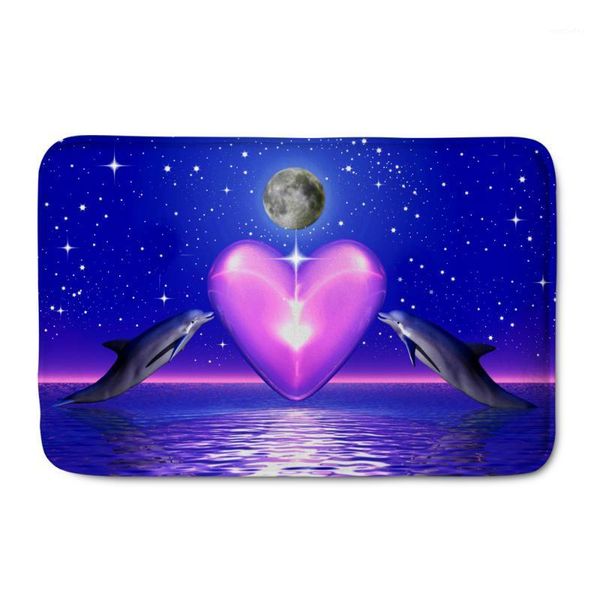 

cushion/decorative pillow upetstory 3d dolphin print doormat for living room super soft kitchen bathroom floor mats foot carpet non-slip wel