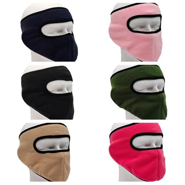 

cold winter riding men protection and ear mask double face windprof new and flece mask face women's neckwear designer maskst215134 uvuk