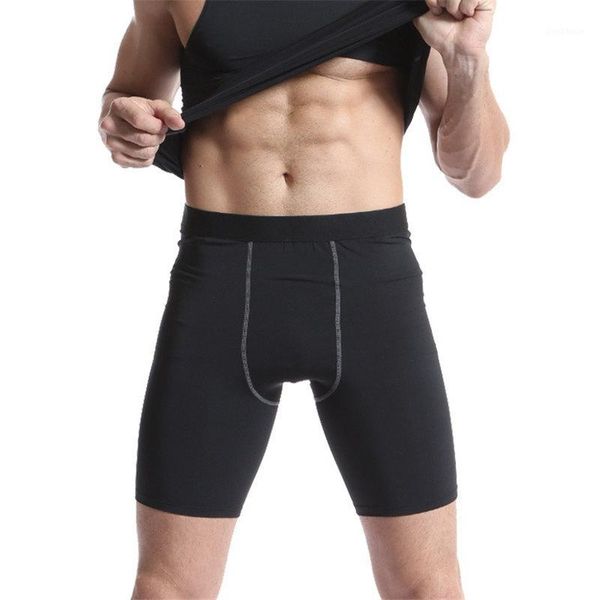 

running shorts summer men sport leggings quick dry compression soccer undercover gym fitness short pants1, Black;blue