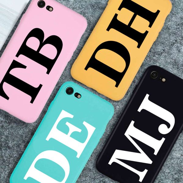 

personalized initials 12 16mm 20mm 25mm 30mm / 40mm letter se 2020 set 8 plus luxury vip 11 pro max xr cover x xs 6 6s 7