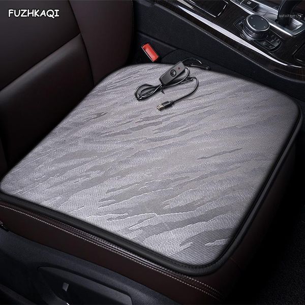 

fuzhkaqi 12v heated car seat cover for great wall all models haval f7 f7x h9 h2 h8 h5 h1 h6 h7 winter cushions car seats1