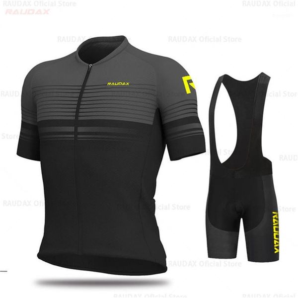 

cycling jersey 2020 men short sleeve breathable maillot ropa ciclismo mtb sportwear bike clothing 19d gel pad bib shorts set1, Black;blue