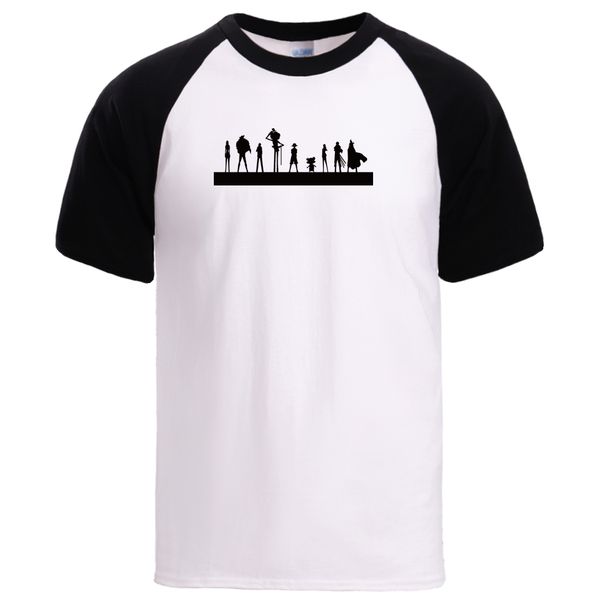 

sport luffy tshirts summer one piece print cotton tshirts 2020 man brand casual loose fit male cool fit sleeve black tees