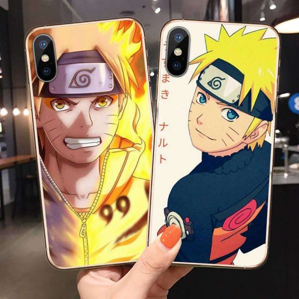 

animated naruto mode transparent airpods mobile case is mini pro x