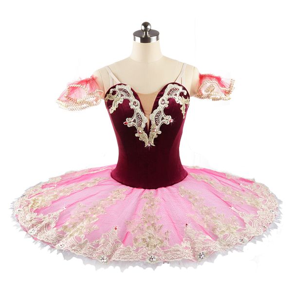 

women sugar plum fairy tutu ballet nutcracker classical yagp competition ballet tutu costume for girls performance, Black;red