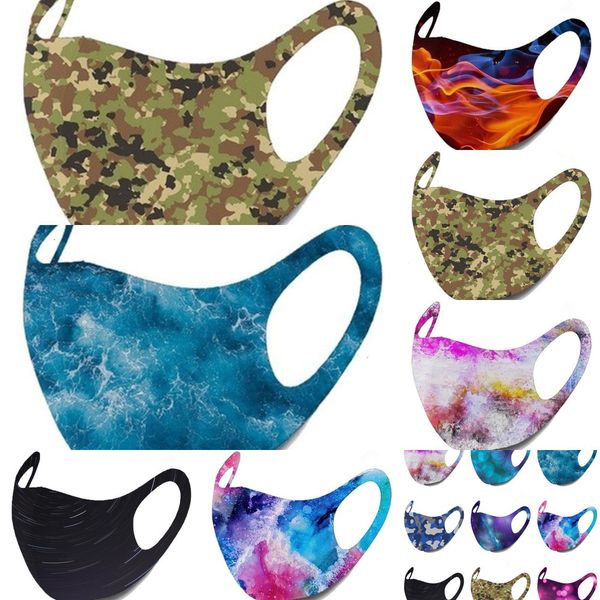 

silk breathable mask fac#747 protective diy designer stock mascherine camouflage mouth print anti dust pm2.5 strawberry phsl7