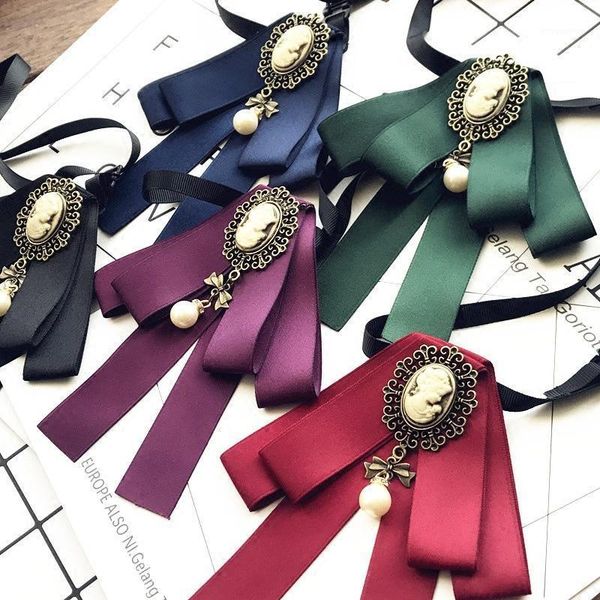 

new women's rhinestone bow ties shirt skirt bow professional female school uniform bowties clothing fashionable accessories1, Blue;purple