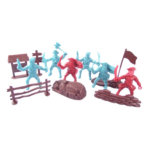 

vintage pirate people model action figures kids toy gifts home decoration