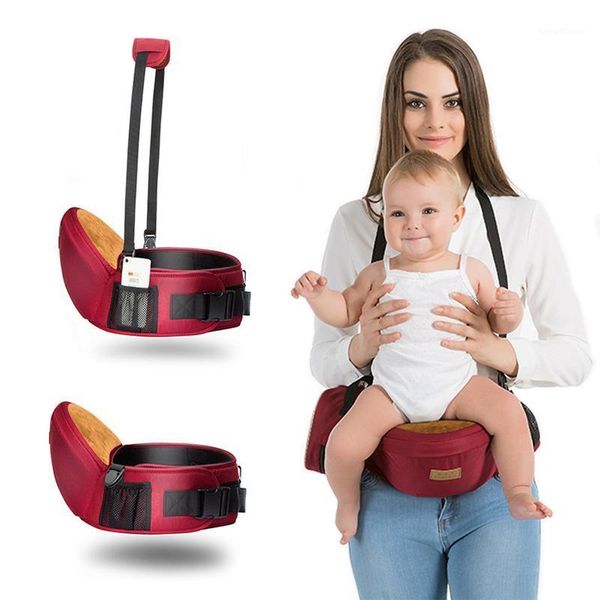 

carriers, slings & backpacks baby hip seat carrier waist stool ergonomic born hipseat for infant adjustable strap stool1
