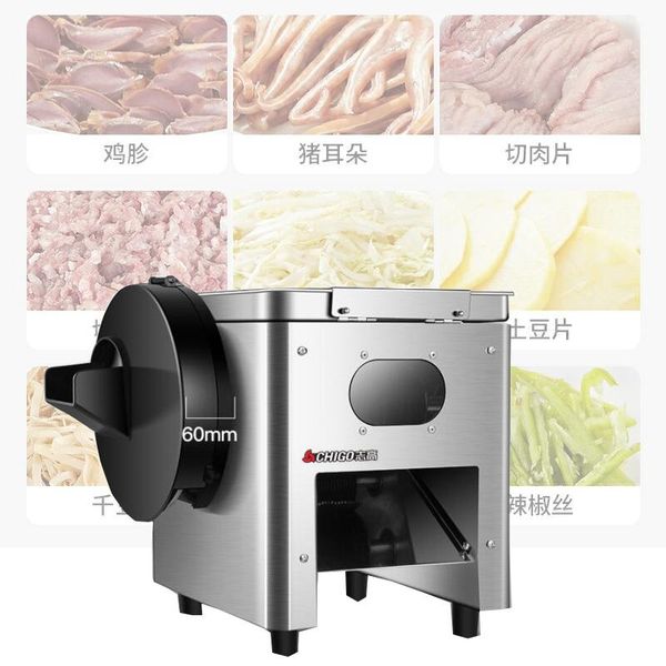 

high-quality commercial electric meat grinder, meat slicer, multi-function vegetable slicer, deskslicing and dicing machine