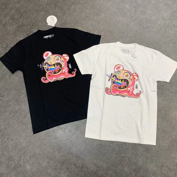 

ygrju customized t-shirtcotton футболка мураков давно ограниченные любители черный короткая белая два цветов 2020 персонализированные печатн, White