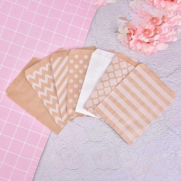 

kraft paper bags,favour bags, treat bags,gift wrapping bag, baked goods bag,pastry tool wrapping wedding party suppl 25pcs/lot~1
