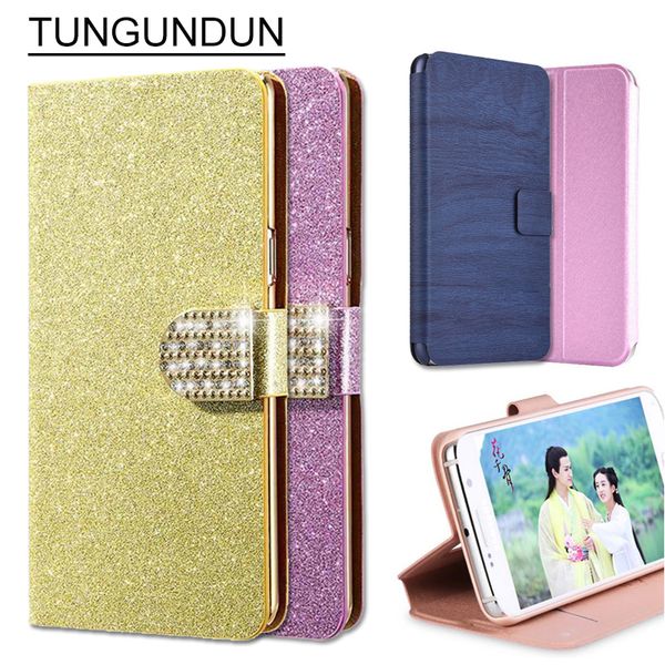

y6 prime флип pu кожаный телефон для huawei y 6 y6prime case cover 3 стили