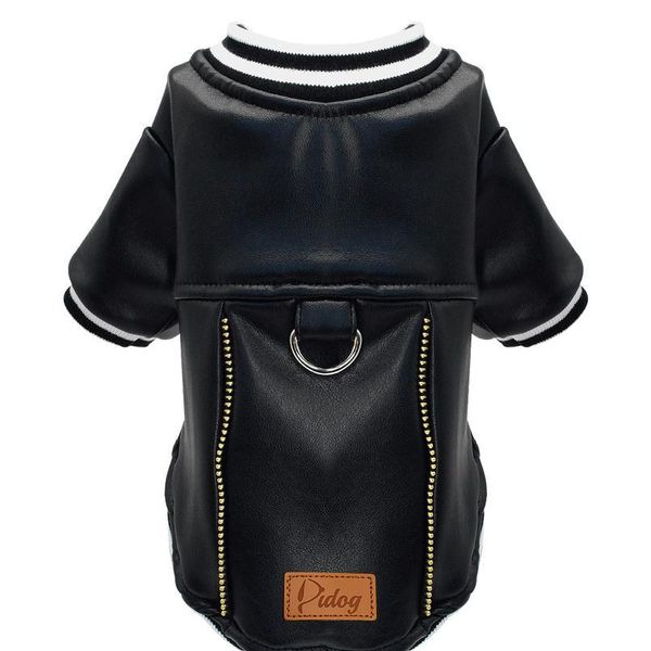 

french bulldog dog clothes pug pet clothes winter leather dog coat jacket for medium large dogs bulldog clothing ropa sqcmso