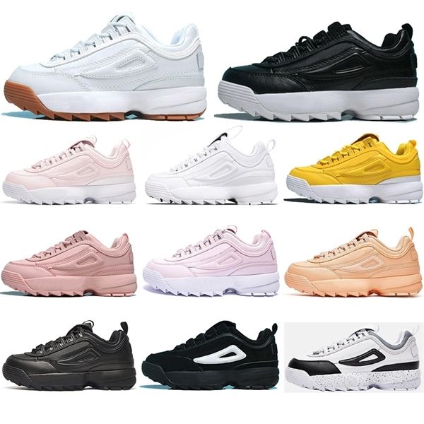 

2021 classic women men fashion platform running shoes soft version fl triple white all black pink woman sports mens trainers sneakers 35-45