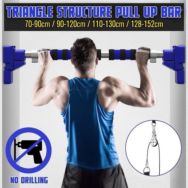

horizontal bars door steel 500kg adjustable home gym workout chin push up pull training bar sport fitness sit-ups equipments1