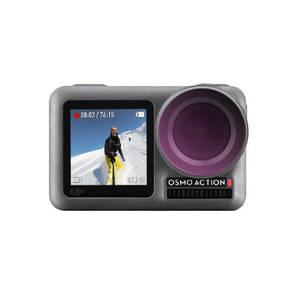 

sport camera lens filter nd/pl cpl diving filters for dji osmo action