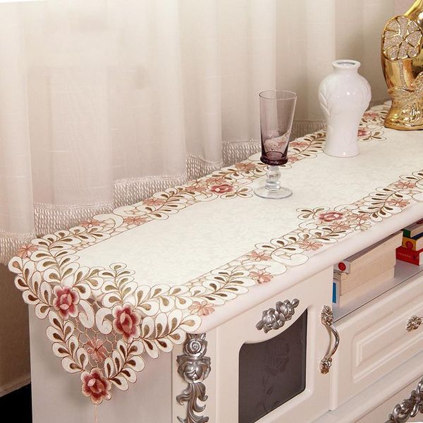 

2021 table cloth thicken tablecloths household rectangular cover cloth dustproof table flags cotton embroider protectors cases