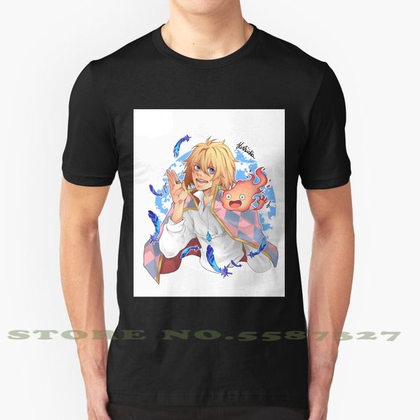 

howl's moving castle custom studio ghibli howl movie anime movie hayao miyazaki howls moving hooded sweatshirt hoodie men t shirt