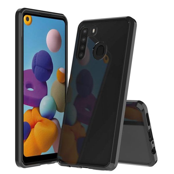 

for galaxy a21 shockproof scratchproof tpu acrylic protective case