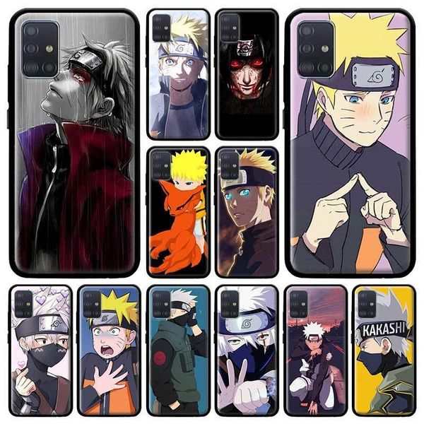 

anime naruto sasuke case for samsung galaxy a51 a71 m51 m40 a31 a41 a91 a21s m30s m31 soft bolso mobile coque capa