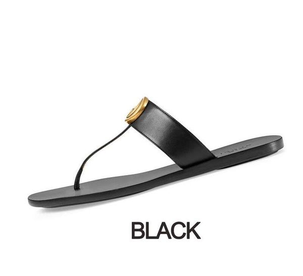 

new color paris sliders mens womens summer sandals beach slide slippers ladies flip flops loafers with box 12651, Black