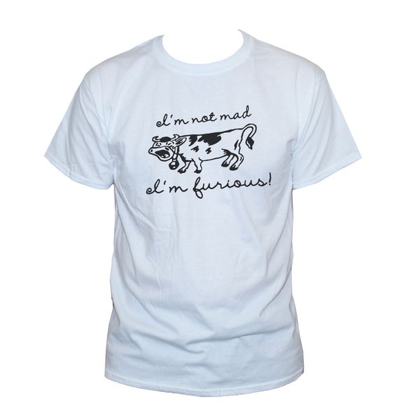 

дизайн free shipping феминистская mad cow printed ретро спортзалы tee размер s m l xl печати вокруг шеи толстовка с капюшоном hoodie мужчин